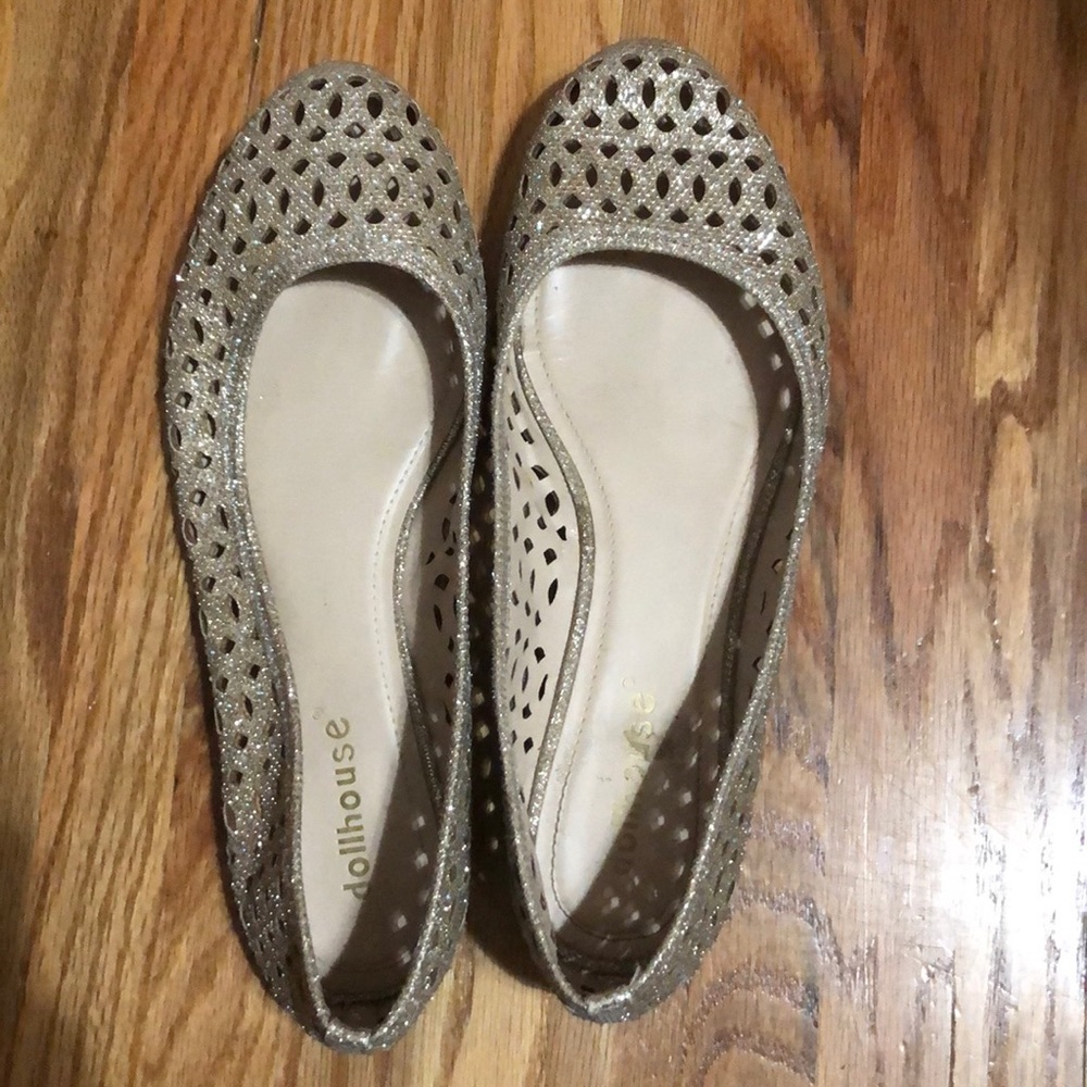 Fancy sparkly flats